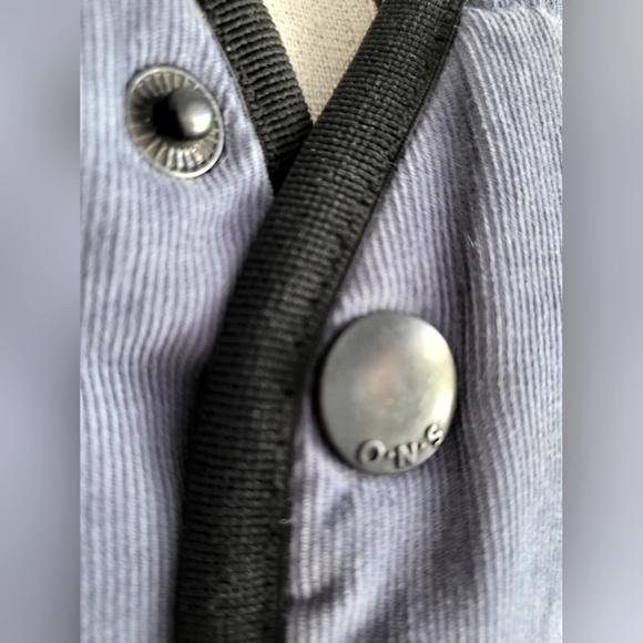 O.N.S. Clothing Crescent Mini Cord Men's Quilted Snap Jacket in Vintage Indigo M - Picture 6 of 12